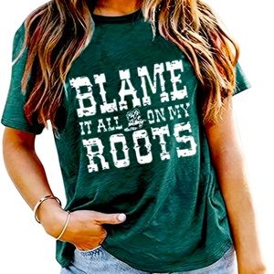 Women’s Medium Dark Green Concert Tee